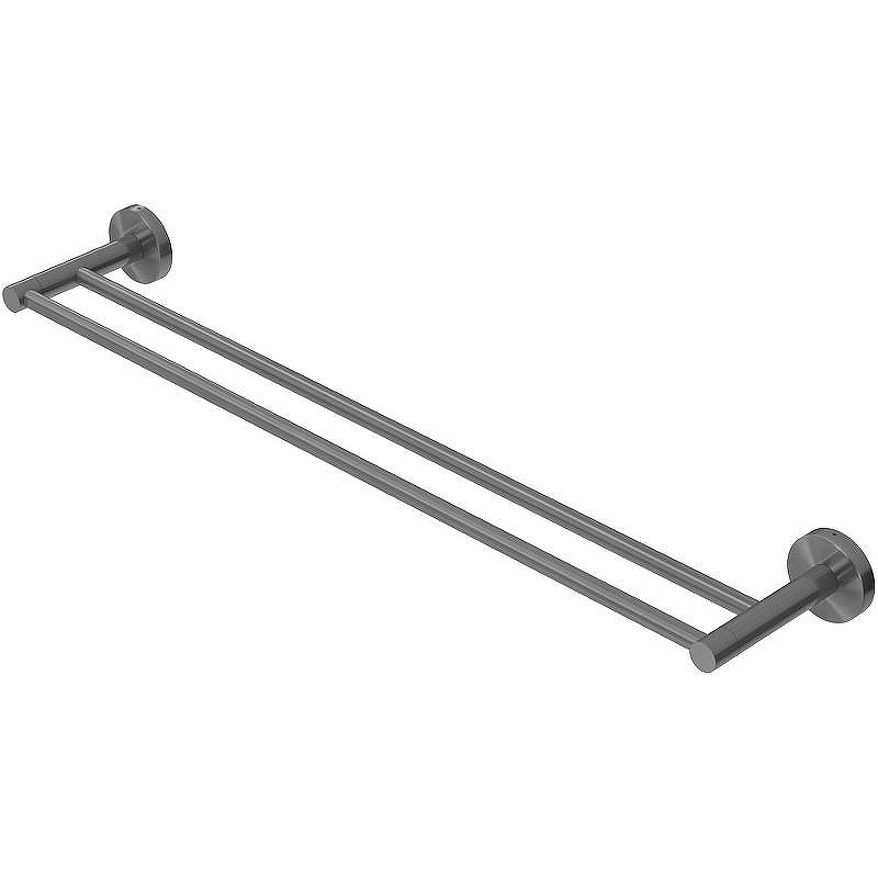 Полотенцедержатель Cezares Relax RELAX-THD-65-GM двойной Оружейная сталь