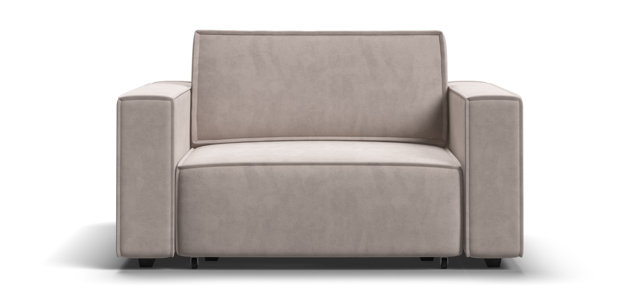 Кресло Босс Софт Модуль Велюр Монолит латте