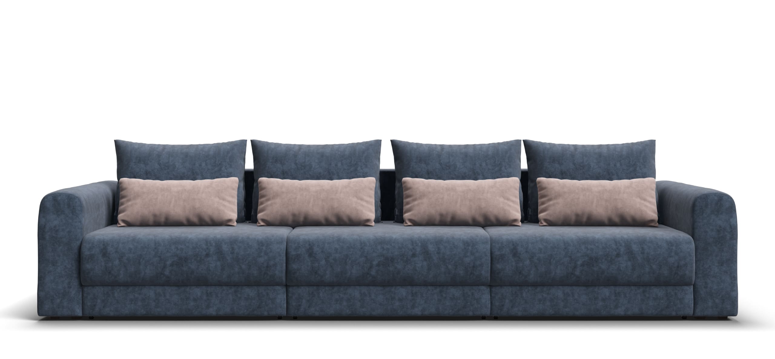 Модульный диван Ричмонд Модуль Макс Велюр Роял синий