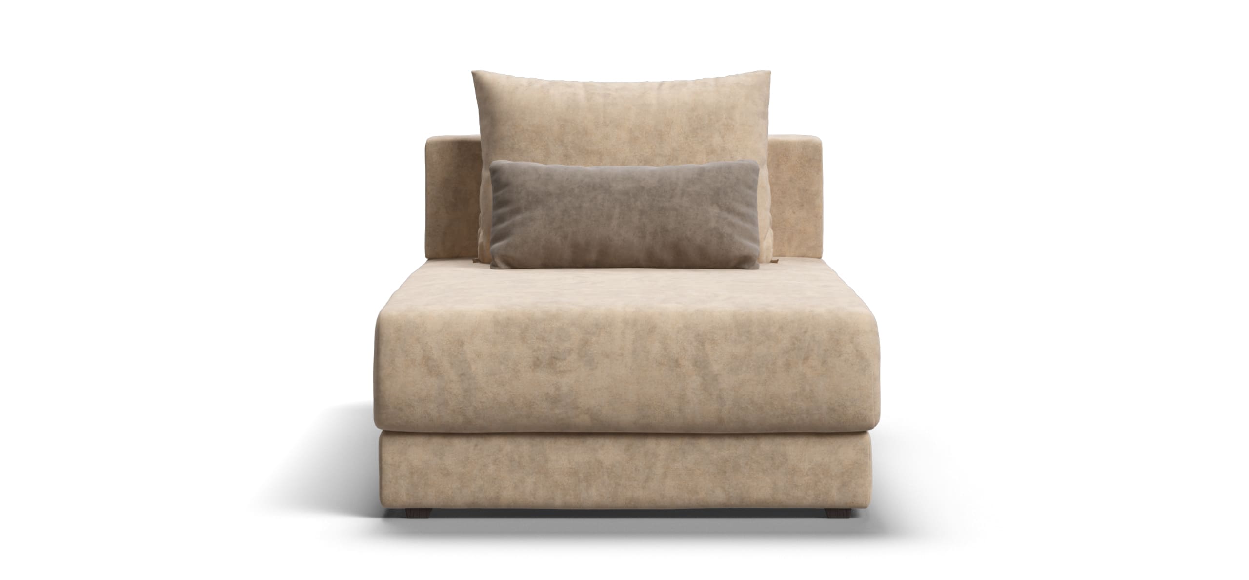 Ричмонд Модуль оттоманка Велюр Роял шампань