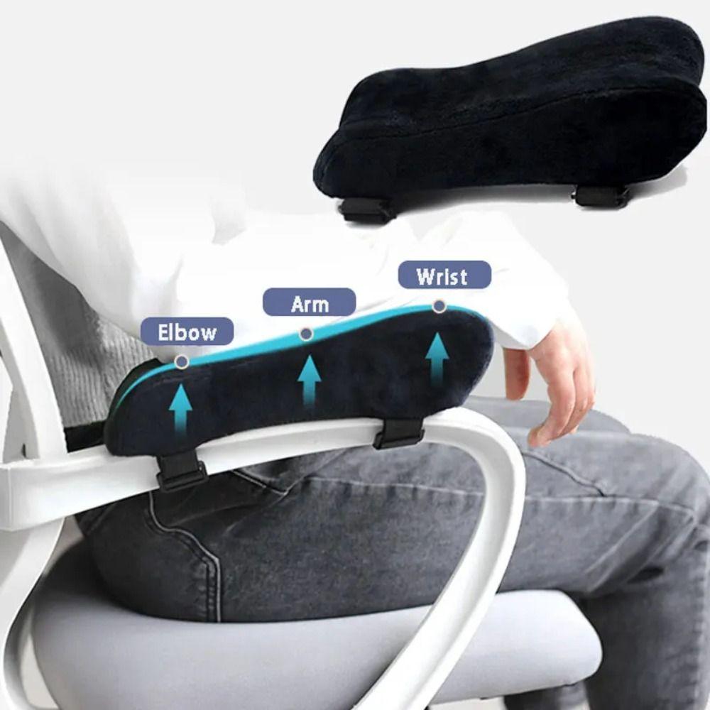 Подлокотник для стула Подлокотник Подушка для локтя Подушка для подлокотника Прочный подлокотник для стула Диван чёрный