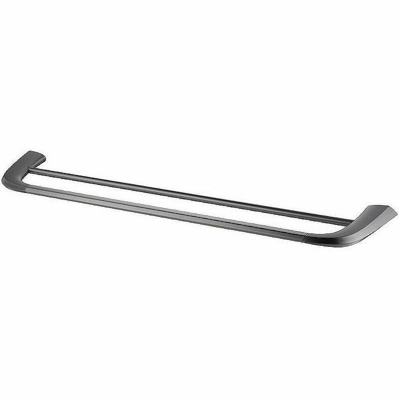 Полотенцедержатель Cezares Liner LINER-THD-60-GM двойной Оружейная сталь