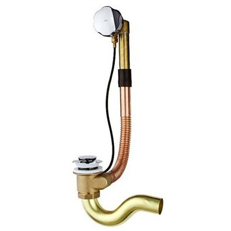 Слив-перелив Timo 8003 полуавтомат Хром