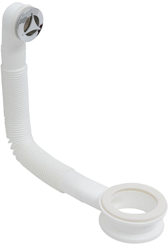 Слив-перелив для раковины Aquanet 312686 цвет Хром