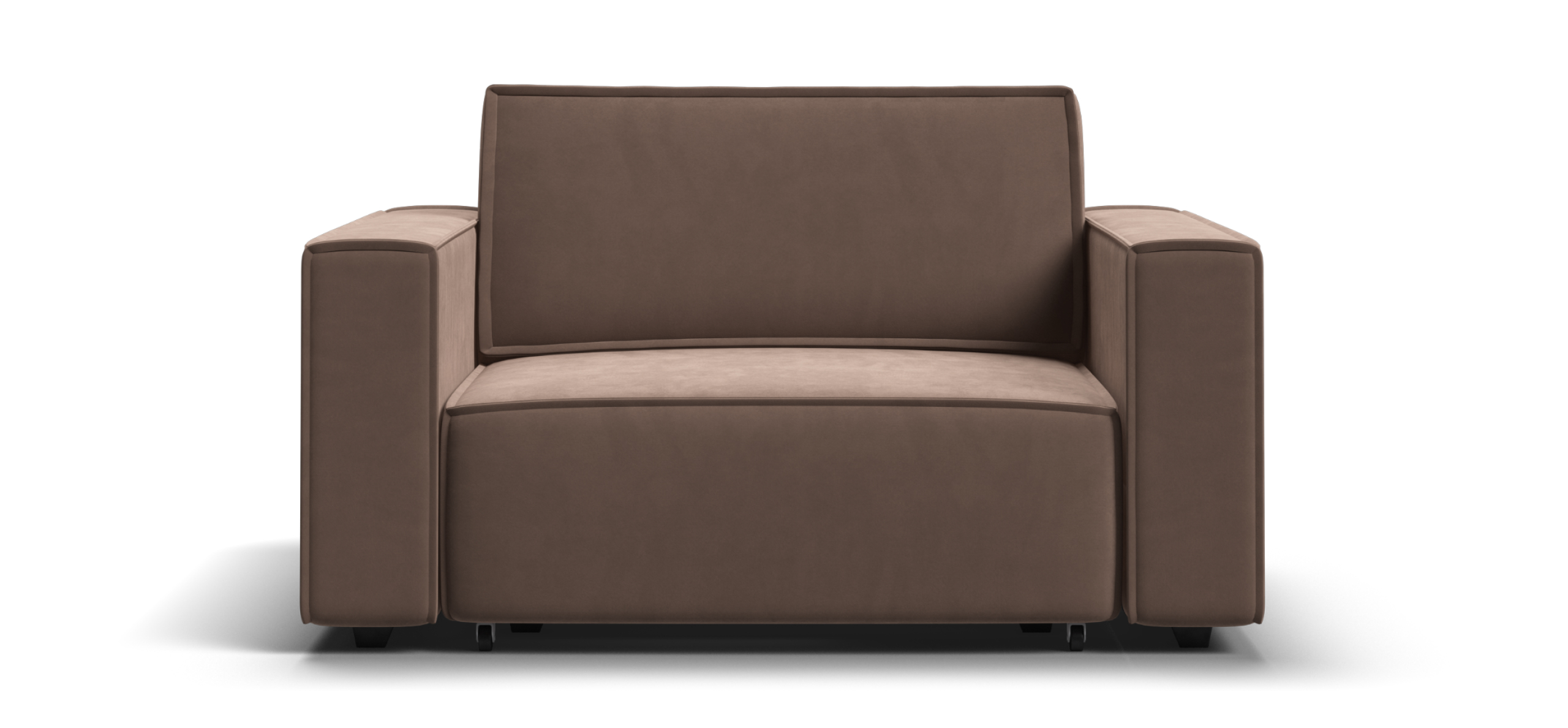 Кресло Босс Софт Модуль Велюр Монолит мокко