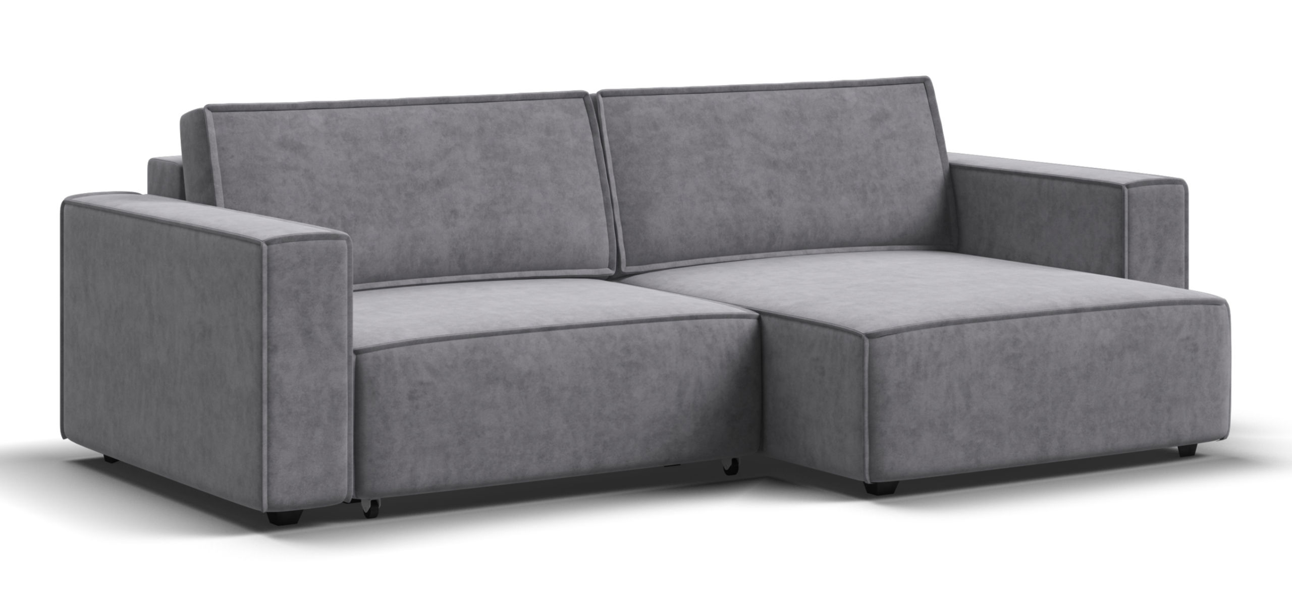 Угловой диван Босс Софт Модуль Велюр Роял агат