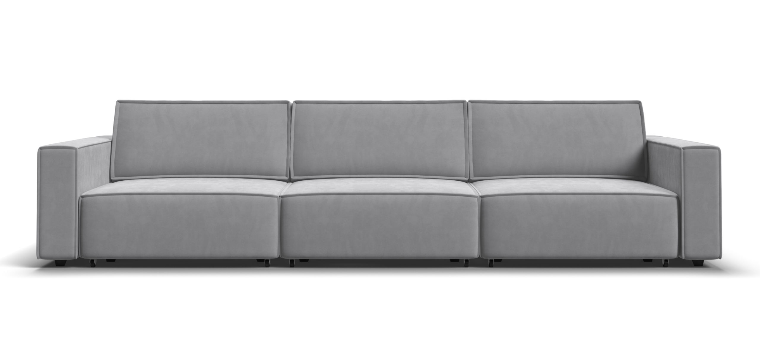 Диван Босс Софт Модуль Макс Велюр Монолит сталь