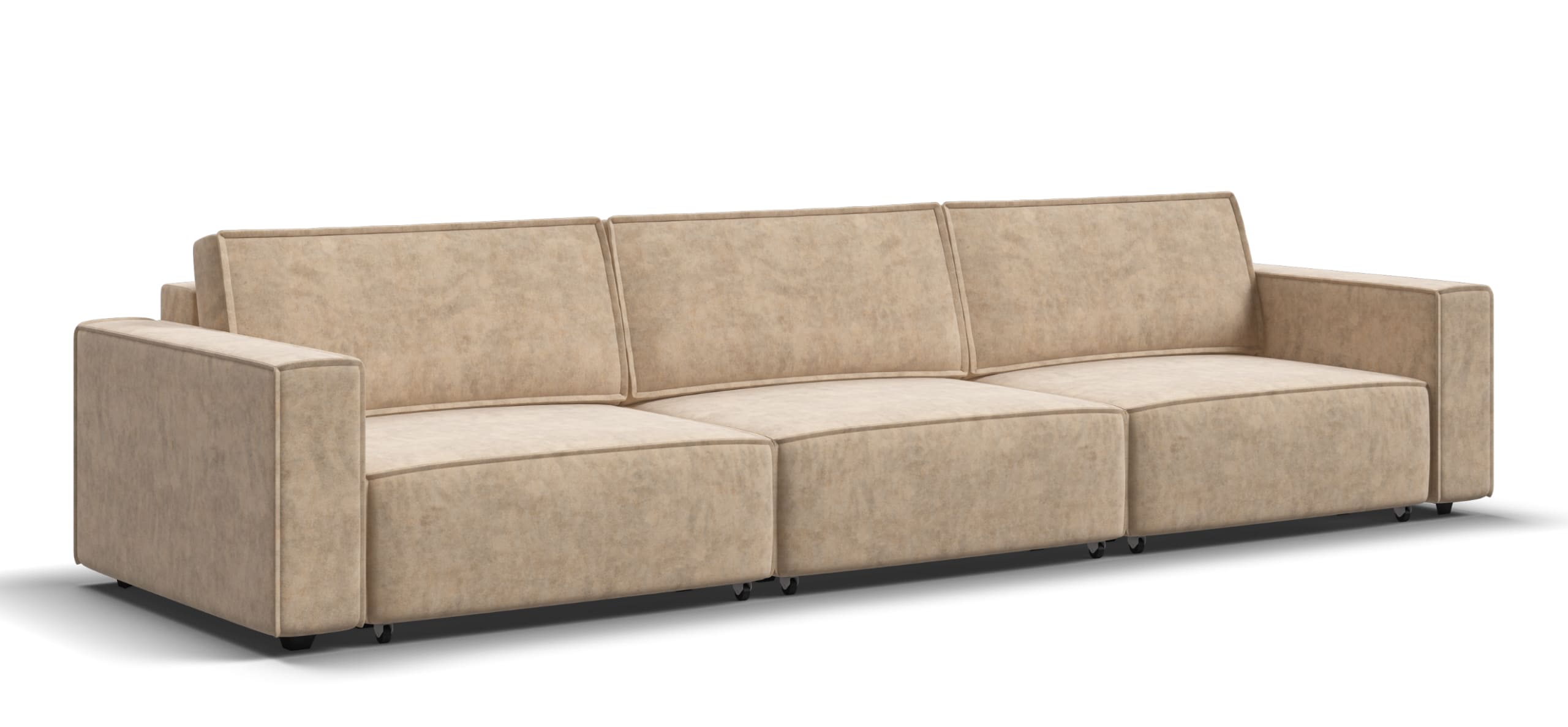 Диван Босс Софт Модуль Макс Велюр Роял шампань