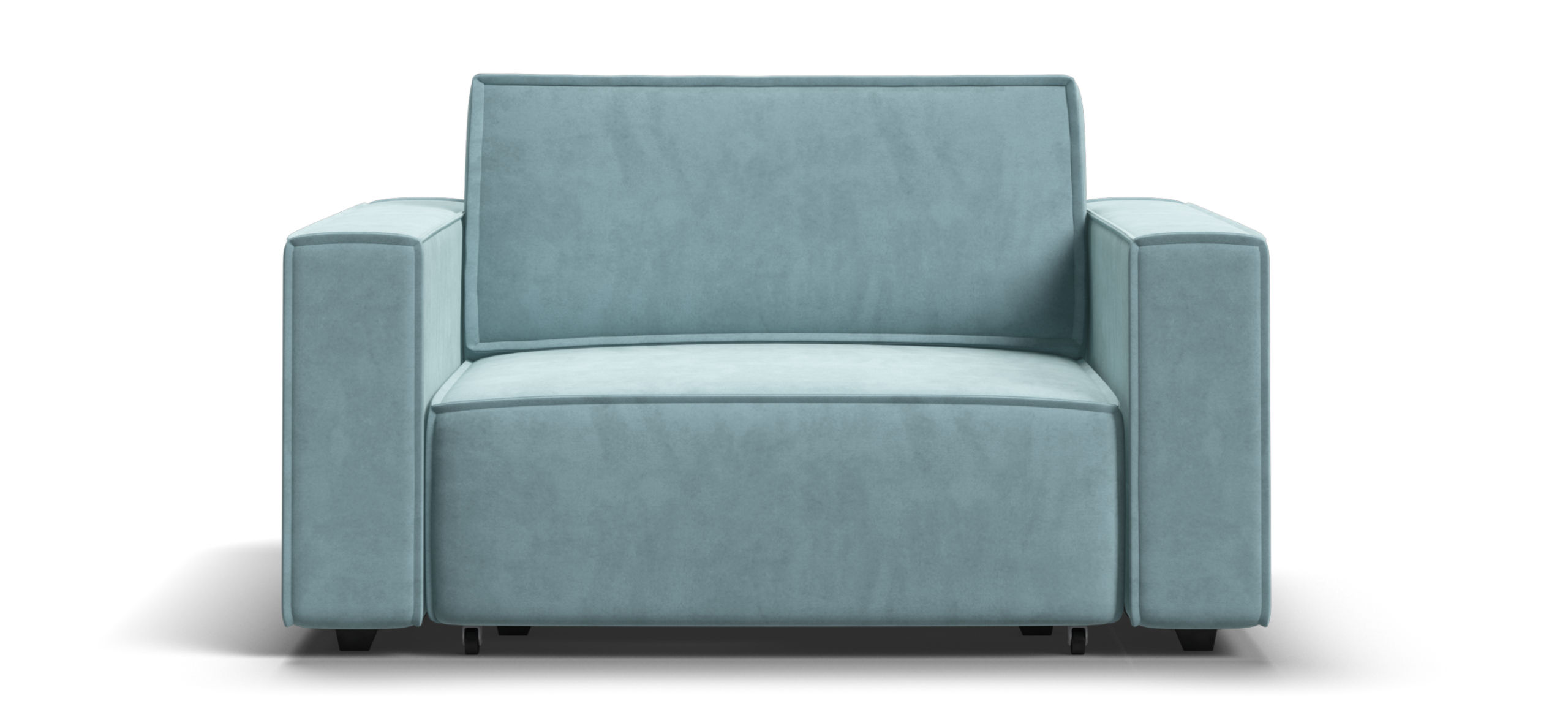 Кресло Босс Софт Модуль Велюр Монолит аква