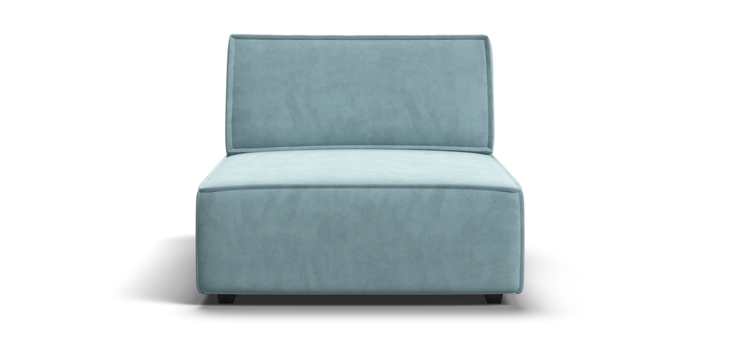 Босс Софт Модуль оттоманка Велюр Монолит аква