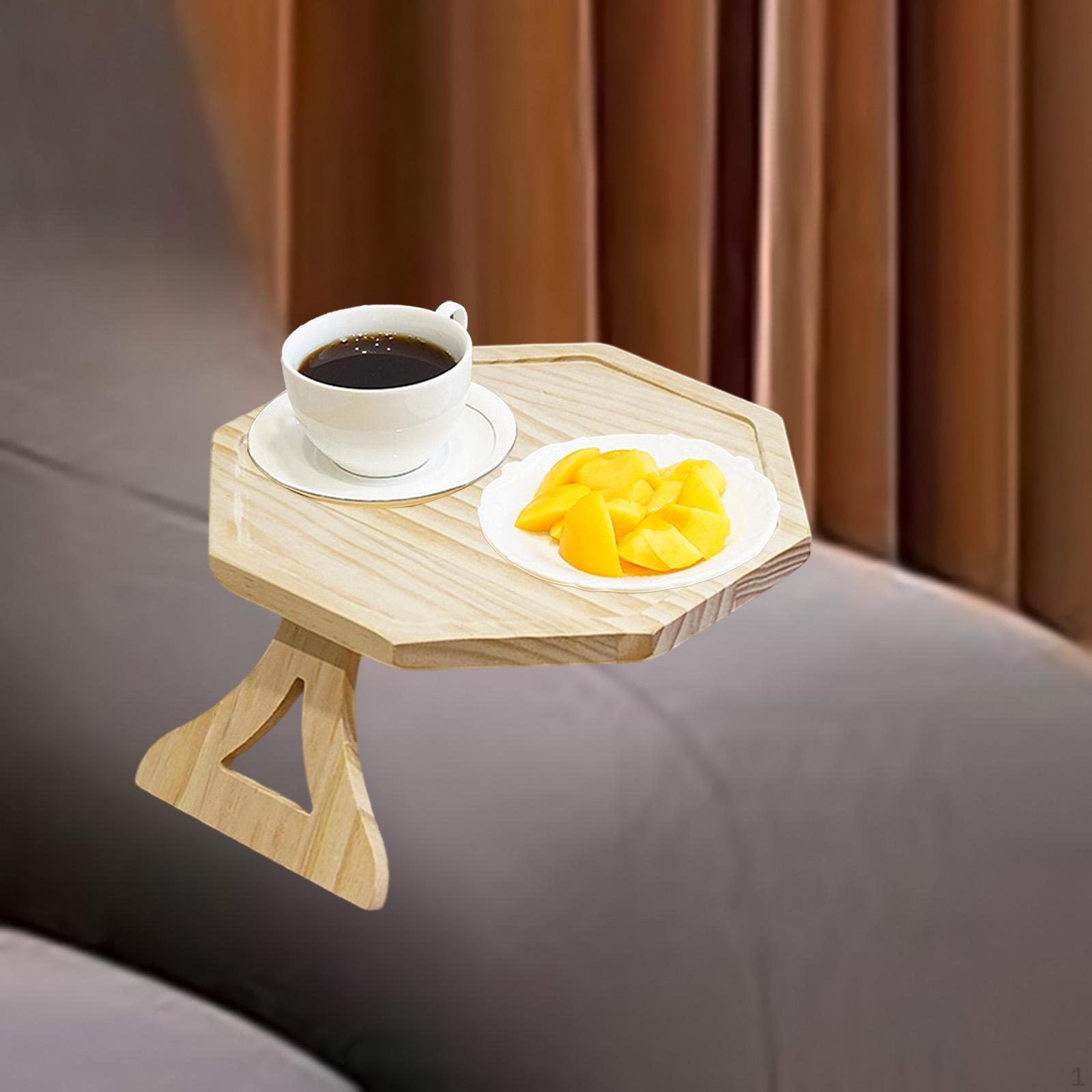 Кресло Столик Поднос Подлокотник Зажим Большая Вместимость Диван Диван Wood