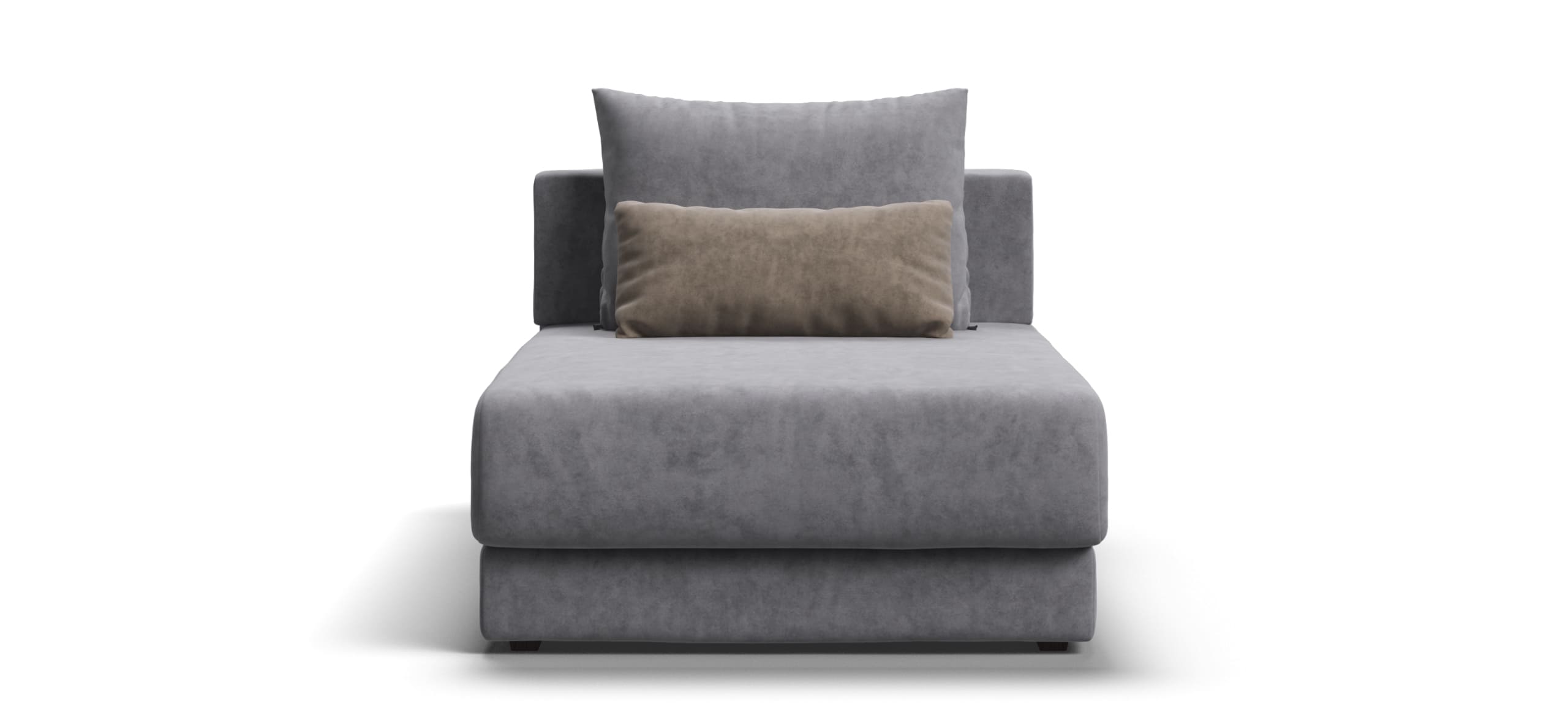 Ричмонд Модуль оттоманка Велюр Роял агат