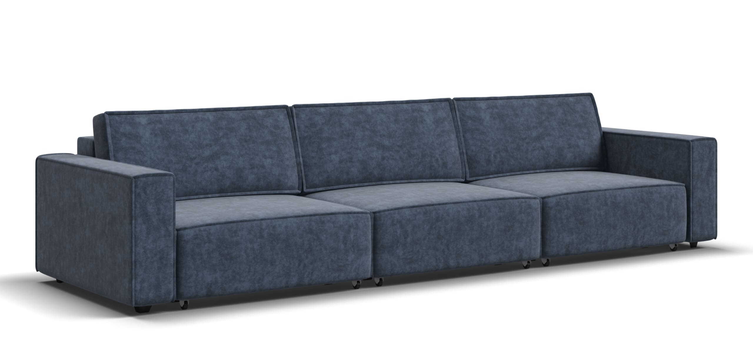 Диван Босс Софт Модуль Макс Велюр Роял синий