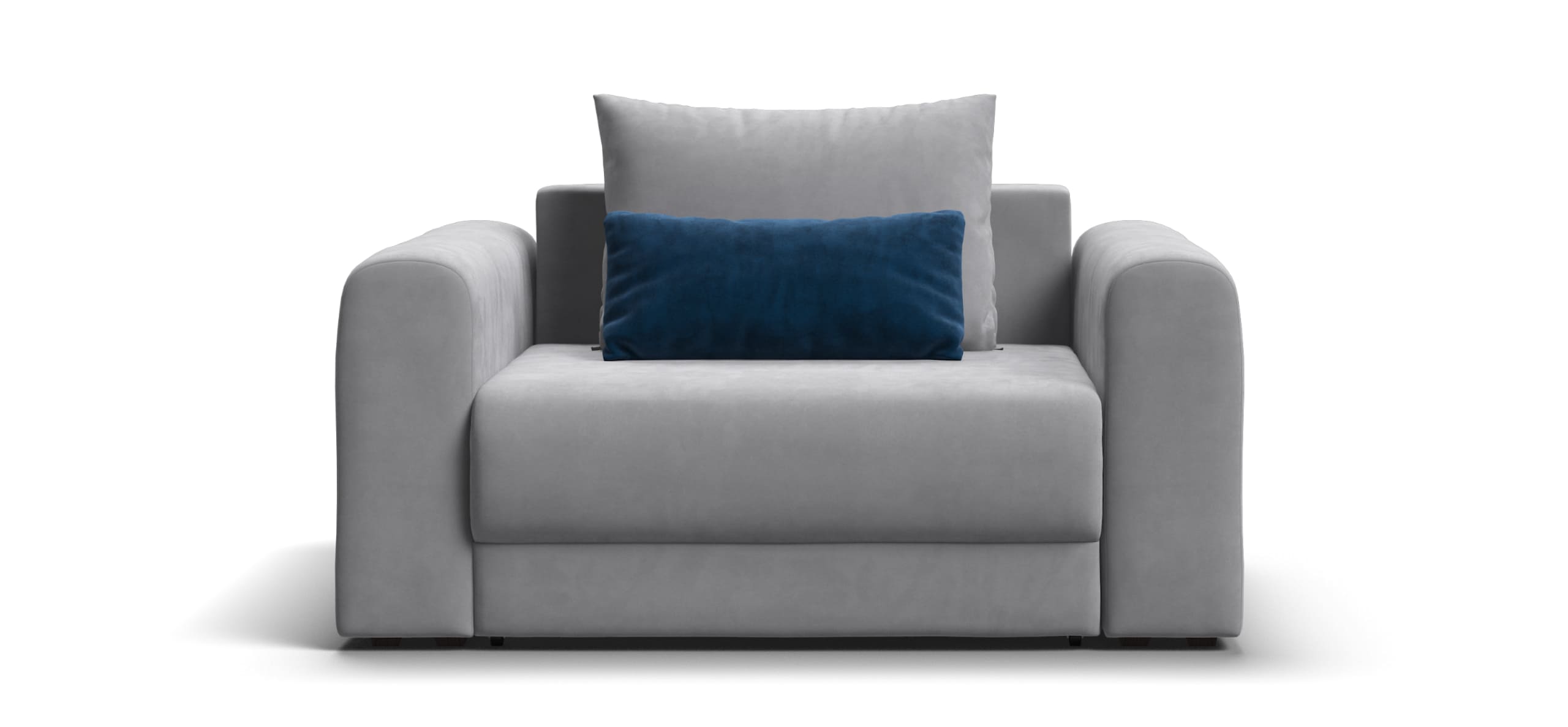 Кресло Ричмонд Модуль Велюр Монолит сталь