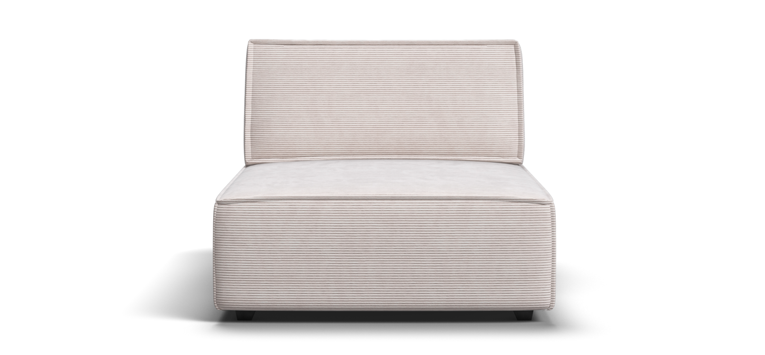 Босс Софт Модуль оттоманка Вельвет Корд бежевый