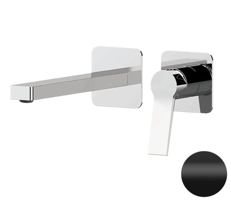 Смеситель для раковины Remer Slash SL15PLNO цвет Черный матовый