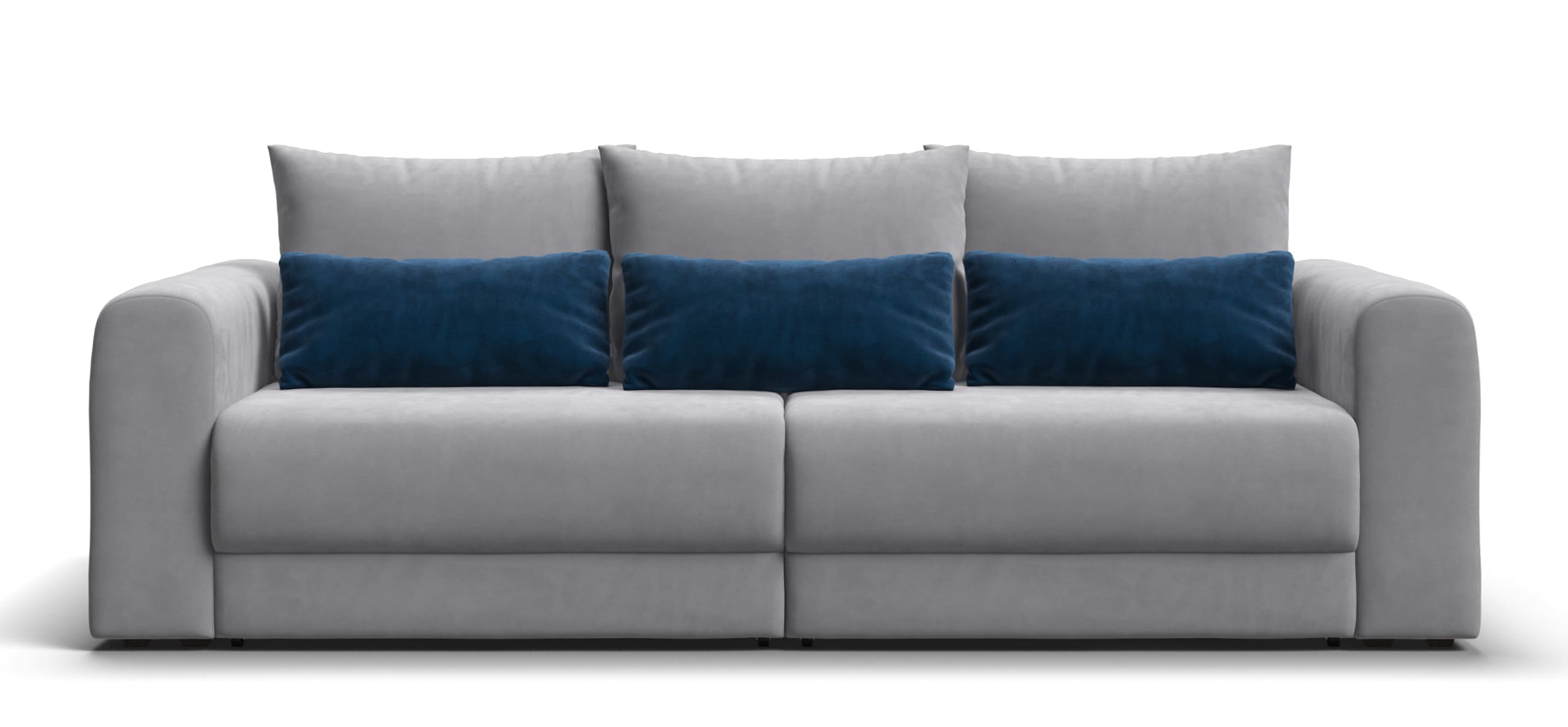 Модульный диван Ричмонд Модуль Велюр Монолит сталь